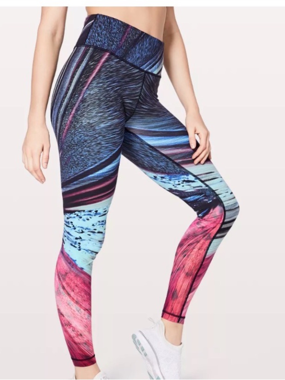 Lululemon Speed Wunder Tight Nulux Electrobeam Leggings Size 10 Like New!